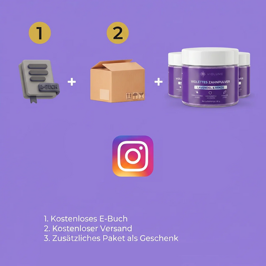 Gratis-E-Book + kostenloser Priority-Versand + 3 Gratis-Violume