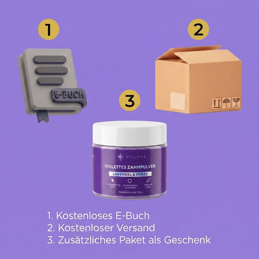 Gratis-E-Book + Gratis-Prioritätsversand + 1x Gratis Violume